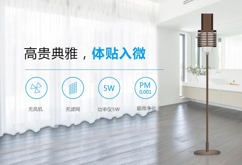 PM2.5催热生态级负离子健康电器市场