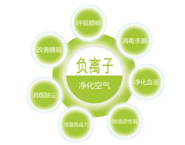 负离子可补充空中的维生素,助力人们健康生活 负离子可补充空中的维生素,助力人们健康生活
